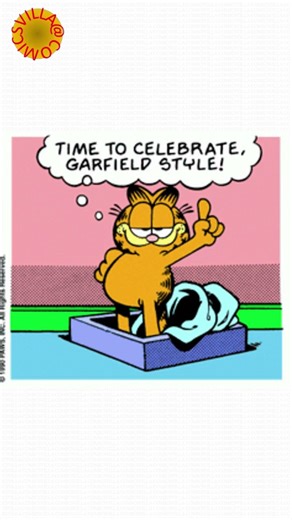 Garfield: Happy New Year #garfield #cartoon #garfieldcomics