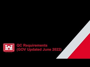 QC Requirements (GOV Updated June 2022)