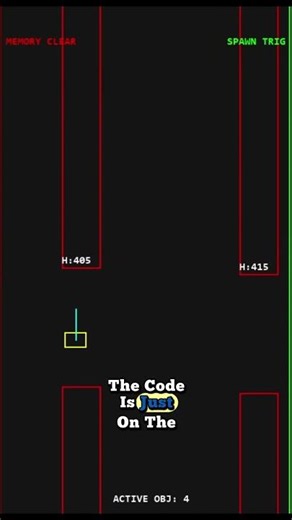 Flappy Bird Working Under the Hood #flappybird #gamedev #programming