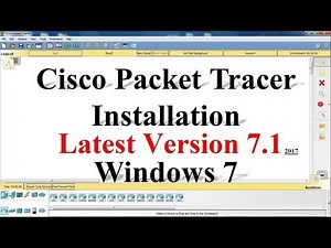 INSTALL CISCO PACKET TRACER 7.1 ON WINDOWS 7/8/10 64 BITS / 32 BITS