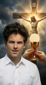 Saint Carlo Acutis: "I am the living bread that came down from heaven" ✨ Corpus Christi June 7th