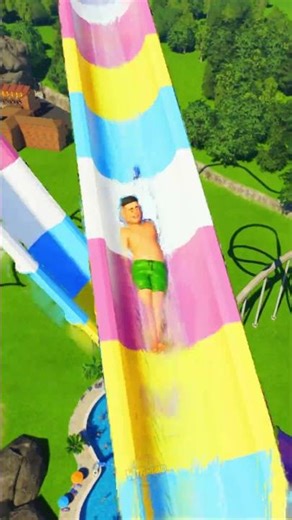 This Water Slide Sends You FLYING 😱🌊 | Planet Coaster 2