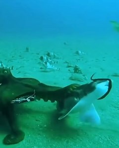 5.7K views · 19 reactions | The scene of an octopus catching its prey | Siguil Hydro Power Corporation | Facebook