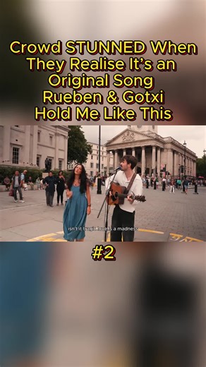 Crowd STUNNED When They Realise It's an Original Song | Rueben & Gotxi - Hold Me Like This #Lei#songwriter#busker#busking #singer