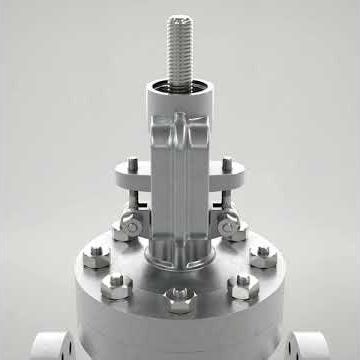 Animation explaining the working principle of a valve