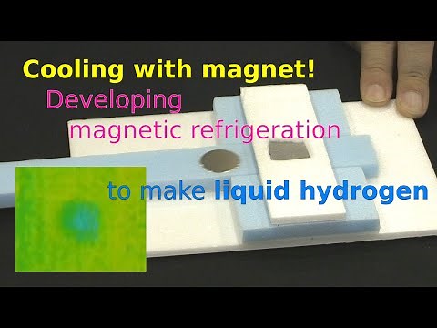 Cooling with magnet! Developing magnetic refrigeration to make liquid hydrogen (2020/02/06)