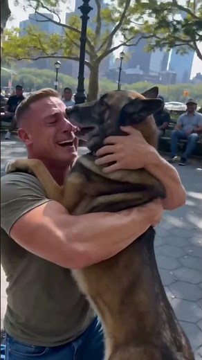 The Pure Joy of a Dog Reuniting with His Human! 🐕✨