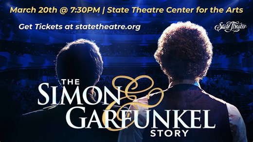 The Simon and Garfunkel Story returns to the stage after a sold out worldwide tour and their latest blockbuster tour of North America where they received standing ovations everywhere. 🎵 The nostalgic multimedia experience and a full live band perform all the hits including ‘Mrs Robinson’, ‘Cecilia’, ‘Homeward Bound’, and many more at State Theatre Center for the Arts on March 20th! ✨ Get tickets today at https://www.statetheatre.org/event/the-simon-garfunkel-story/! 🎫 #thesimonandgarfunkelstor
