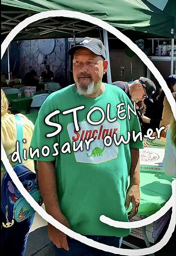 Dino Heist Part 3: Sinclair Dinosaur Unveiling