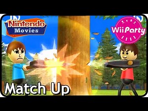Wii Party - Match Up (2 Players, Maurits vs Rik)