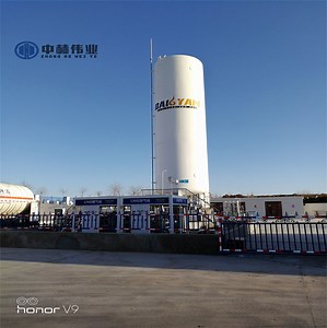 [Hot Item] 50m3 Cryogenic Liquid Oxygen Storage Tank Lo2 Storage Tank for Hospital