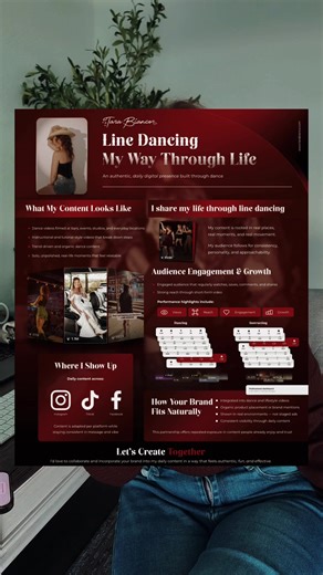 You can’t wait around for brands to find you. You have to pitch yourself 🎤✨ Having a pitch deck or even a simple pitch flyer that clearly shows who you are, what you do, and what you can deliver is so important, especially when you’re newer and building your name. It’s your chance to tell your story, your niche, and your value in a way that actually stands out💡 There’s no one-size-fits-all template either. Your pitch should look and feel like you, not a copy-paste layout everyone else is using