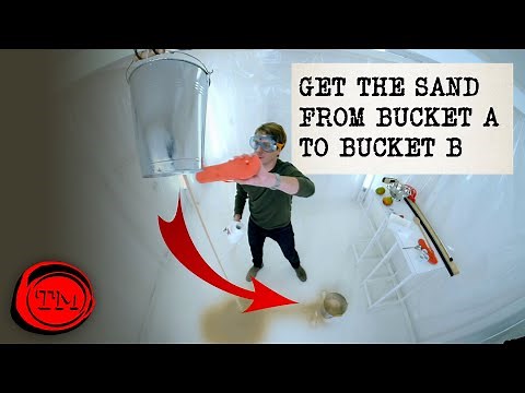 Get the Sand from Bucket A to Bucket B | Full Task