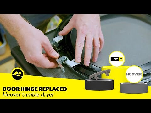 How to Replace the Door Hinge on a Hoover Tumble Dryer