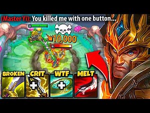 Dunk Master Jarvan is the most unfair and brainless thing I've ever seen...