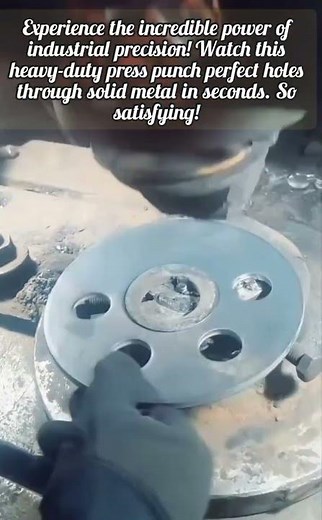 Massive Metal Punching Machine Power