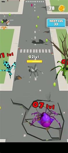 Spider Evolution Runner – Daily Gameplay #003 | #Shorts
