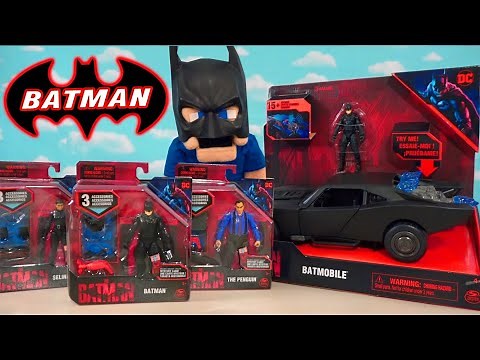 The Batman Movie Spinmaster Toys, Figures, Batmobile & Gotham City Playset - Puppet Steve