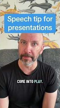 Start your presentation with these 3 words