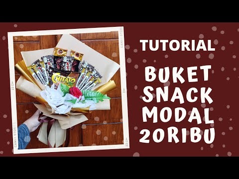 DIY BUKET SNACK LOW BUDGET MODAL 20RIBU