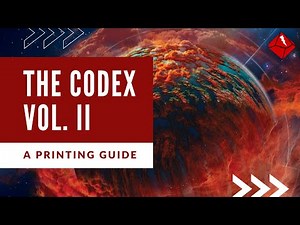 How to Print the Codex (For Real This Time!)