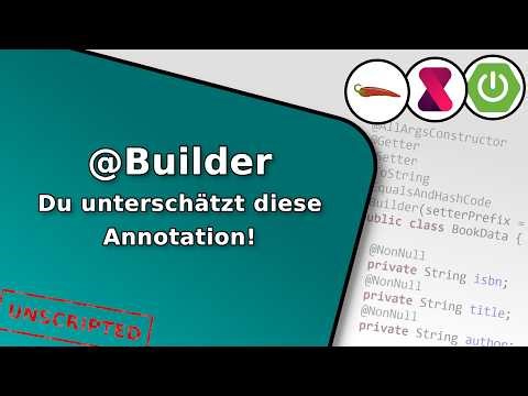Project Lombok: @Builder - Unerwartet vielseitig! (praxisnah & einfach erklärt | 2026)