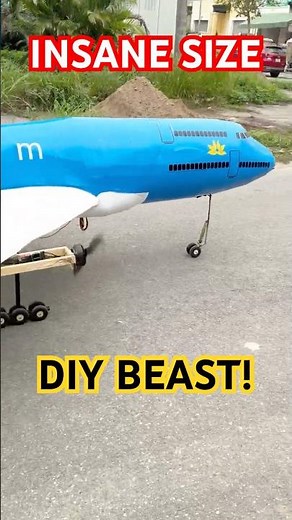 CAN THIS GIANT 747 FLY?!