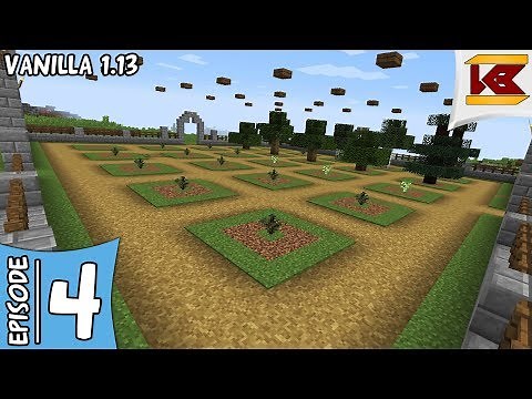 Tree Farm [But it's Manual Though] - Minecraft 1.13.2