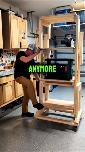 The Craftwright | ⚡🔥Comment “Workbench” to get the plans! 🤝🏼✨ A full workbench in seconds — and gone when you need the space back. Wall-mounted, solid, and... | Instagram