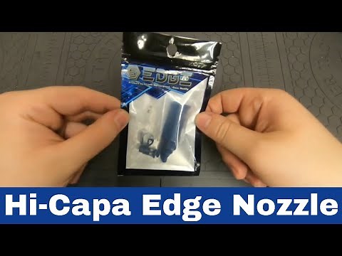 How to install Edge nozzle for Hi-Capa | Airsoft Toy Tech Guide