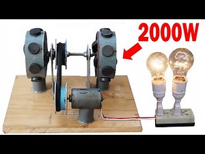 Infinite Energy Generator: How to Make a Free Electricity Machine