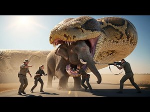 GIANT PYTHON Swallows Elephant ALIVE ... The Most Impossible Rescue Ever !