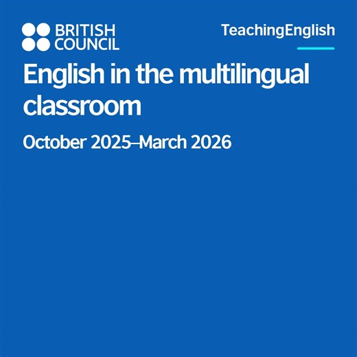 English in the multilingual classroom – professional development for English language teachers. In this course, you'll learn how to: 1. Identify the implications of a multilingual class 2. Create an environment for multilingual learning 3. Use multilingual strategies in tasks and activities. Register now: https://eu1.hubs.ly/H0m-wH-0 #TeachingEnglish #ELT #Multilingualism | British Council Thailand