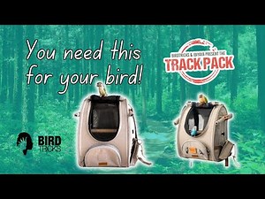 The BEST Bird Backpack from ‪@BirdTricks‬