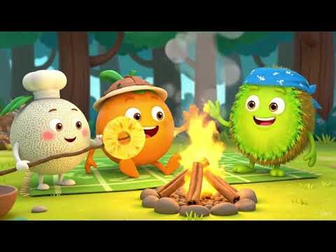 Relaxing Baby Sensory 🌼 Infant Visual Stimulation 🌈 Cute Dancing Fruits 🍓 Baby Video