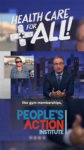 🚨 Did you catch The People's Action Institute’s #CareOverCost campaign featured on Last Week Tonight with John Oliver? John Oliver just exposed how Medicare Advantage plans trap people—like one of our incredible leaders—in networks that deny life-saving care. No one should lose their doctor or treatment because of corporate profit games. It’s time to fight back and demand #CareOverCost—not profit over people. Add your name to the petition to hold insurers accountable and protect care for everyo