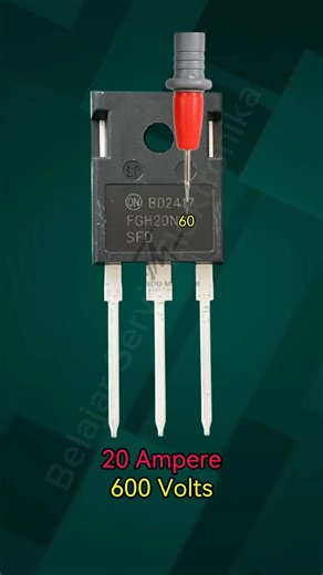 Example for reading current and voltage code on IGBT #shorts #automobile #diy #electronic #tech #tv