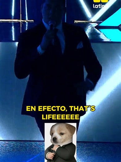 FÍJENSE EN EL ACTINGGGGG 😱| YO SOY FRANK SINATRA 👉 No te pierdas Yo Soy de lunes a sábado a las 9:00 p.m. por Latina 💚💛 Mira #yosoy2025