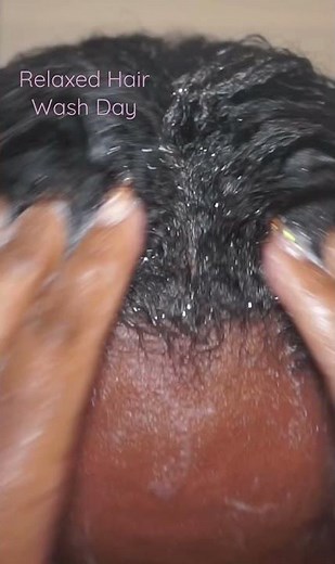 Moisturizing Wash Day with HASK Products #relaxedhair