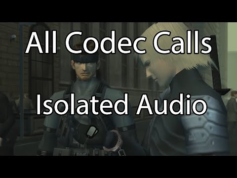 Metal Gear Solid 2 - All Codec Calls