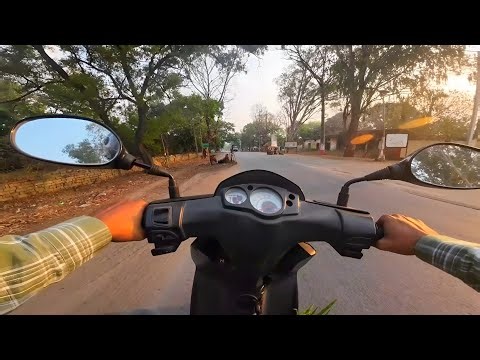 Pure Engine Sound | Aprilia SR160 POV ASMR