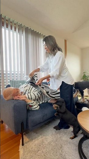 まさかこうなるとは🤣#夫婦の日常 #おすすめ #オススメ #夫婦あるある #コメディ