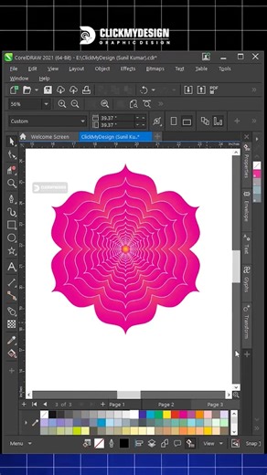 Part 46 tools in Corel Draw #coreldraw #shortvideo #begginers #graphicdesign