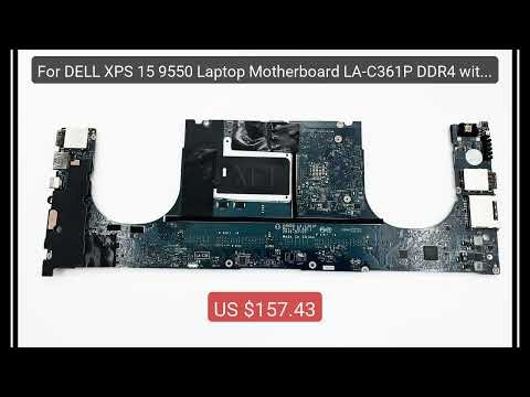 For DELL XPS 15 9550 Laptop Motherboard LA-C361P DDR4 with I5... — Amazing Value 2026 | Must Have!