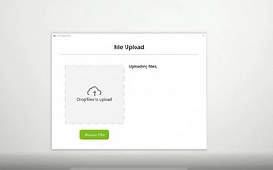 C# WPF UI_文件上传