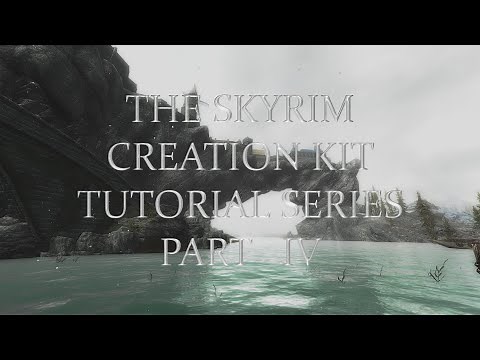 Skyrim Creation Kit Tutorial Part 4 - Manipulating Objects