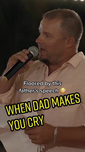 Did you cry? I cried 😭 Your wedding speech will be cherished forever. We’ll help you find the perfect words for it! Link in bio 💍 #weddingspeechinspo #emotionalweddingspeech #weddingspeeches #fatherofthebridespeech #fatherofthebride #emotionalweddingmoments video by @colinandlakin