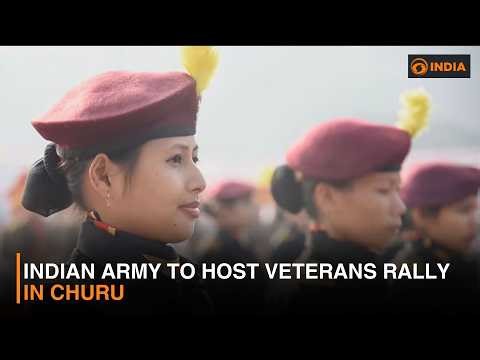Indian Army to Host Veterans Rally in Churu