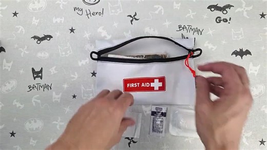 First Aid Pouch: Ultralight Recycled Fabric Zip Pouches - Etsy