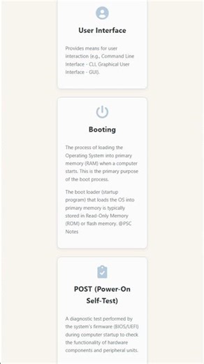 Core Functions of an Operating System: Resource, Process, Memory, File, and I/O Management